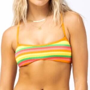 L*Space Printed Pamela Bikini Top Small